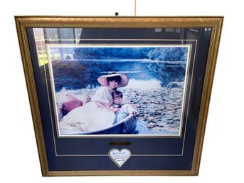 Sandra Kuck Lily Pond Signed Limited Edition Print Framed #180/200 W COA Large