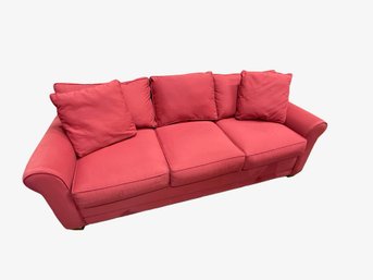 Red 3 Cusion Sofa