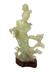 Carved Jade Statue