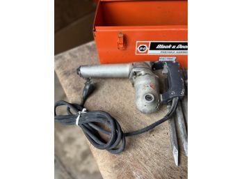Black & Decker Portable Hammer With 9 Attachmenta