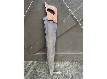 Disston Antique 2 Man Cross Saw Pre 1928