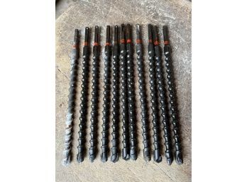 Hilti Hammer Drill Bits ( Lot Of 11 )