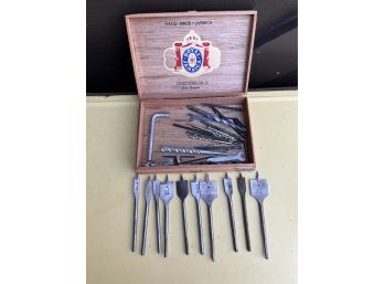 Lot Of Spade / Drill Bits
