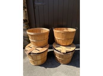 Bushel Baskets - Lot Of 4