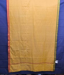 Vibrant Yellow Traditional Sari