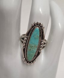 Bell Trading Post Sterling Silver Turquoise Ring