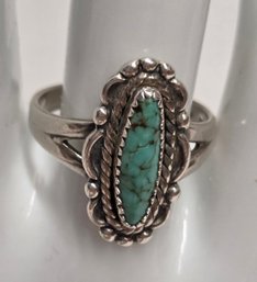 Bell Trading Post Sterling Silver Turquoise Ring