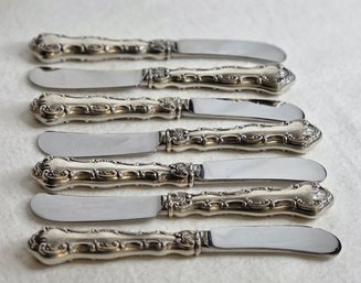 'Strasbourg' Gorham Sterling Silver Butter Spreaders (7)