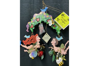 Fanciful Flights - Adam & Eve By Karen Rossi For Silvestri