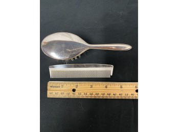 Lullaby Sterling Silver Brush And Comb For Baby