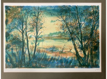 Jose Puig Marti (1932-) Signed And Numbered Lithograph With COA