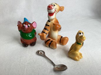 Vintage Walt Disney Productions Figurines & Commemorative WDW Spoon