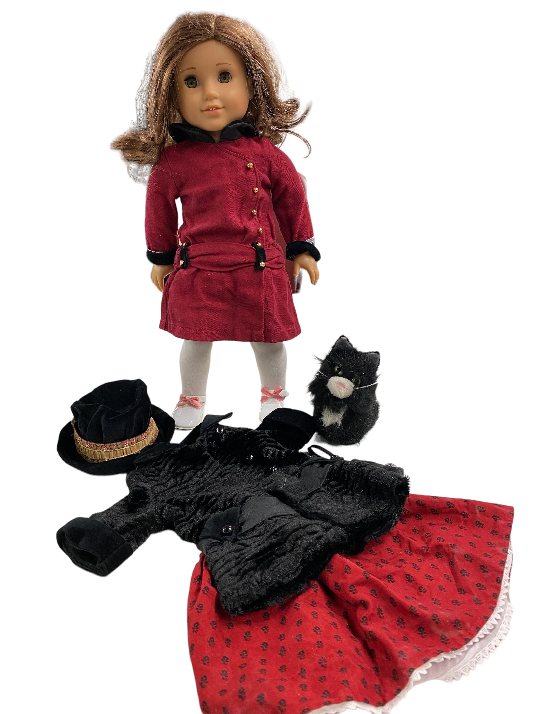 American Girl Doll Rebecca With AG Clothes And Cat #9752