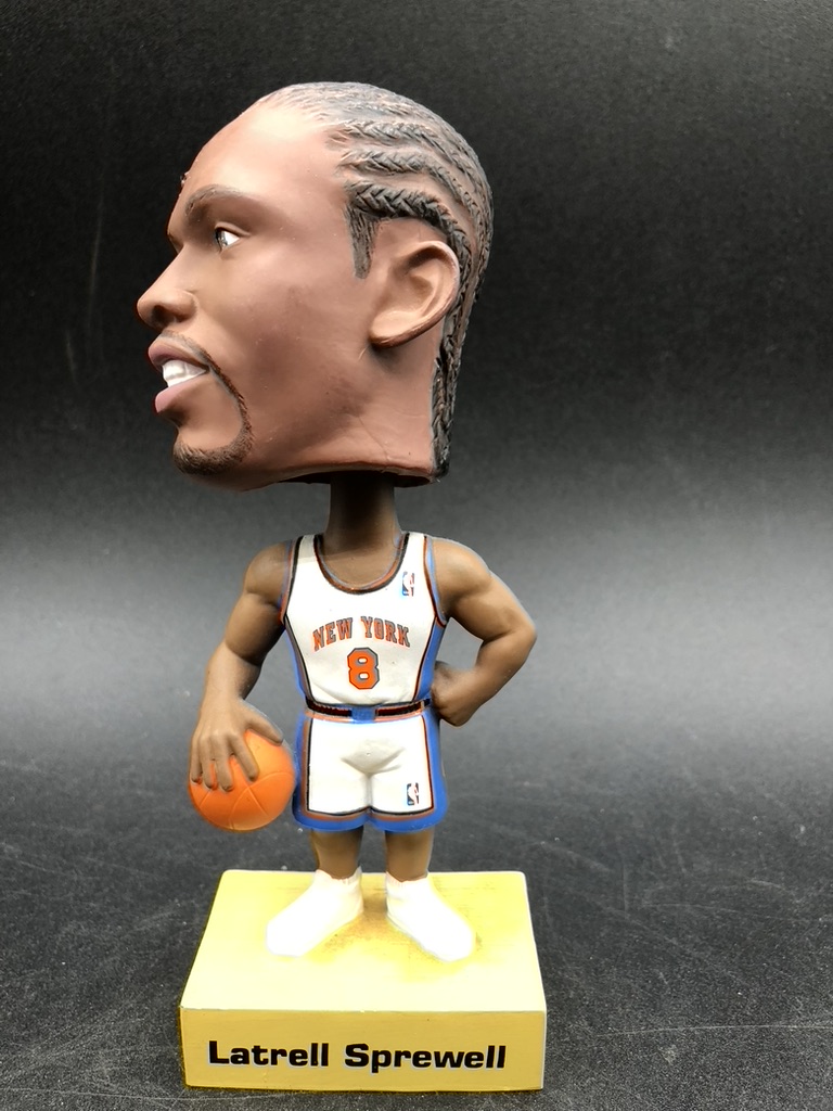 Latrell Sprewell ボブルヘッド フィギュア NYニックス　ファン Latrell Sprewell Bobblehead - #8 New York Knicks #9914