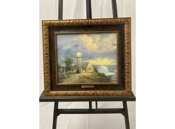 Thomas Kinkade - Light In The Storm