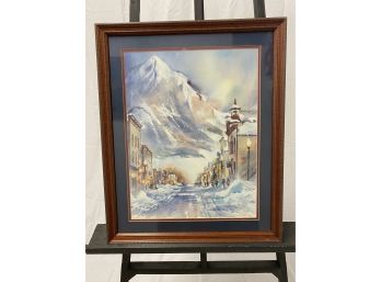 Judy Harmon Signed Print - Telluride, CO