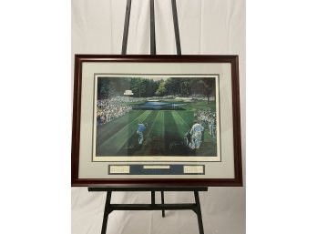 Signed Golf Print