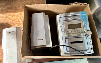 Vintage Panasonic CD Stero System Cassette Deck