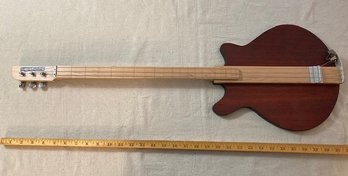 Guitar - Artisan Made 3 String Fretless Guitar With Amp Plug
