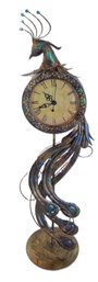 19' Tall Peacock Clock