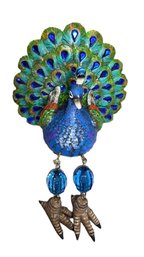 Peacock Shelf Sitter