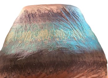 J Lo 'Exotic Plum' Peacock King Comforter And Sham