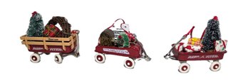 Radio Flyer Red Wagon Christmas Ornaments