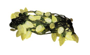 Faceted Christmas Lights With Extra Bulbs