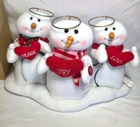 Musical Dancing Singing Snowmen Angels