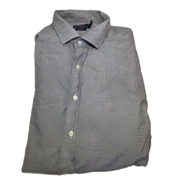 Men's Ralph Lauren Polo Gray Dress Shirt
