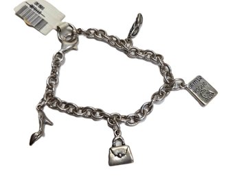 New 925 Sterling Silver Charm Bracelet Off 5th Avenue