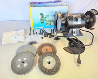 Bench Grinder And Accessories
