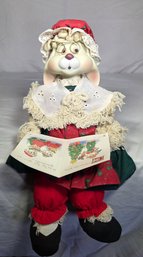 Vintage 1996 House Of Lloyd Grannie Flo Shelf Sitter Christmas Bunny
