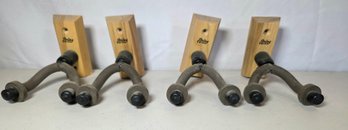 Set Of 4 String Swing Wall Mounted Guitar Holders