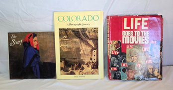 Vintage Coffee Table Books Life, Colorado, The Scarf