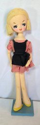Vintage 60s Big Eye Pose Doll