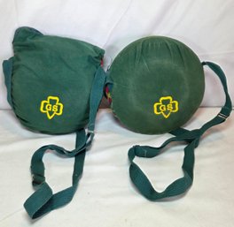 Vintage Original Girl Scout Camping Mess Kit And Canteen