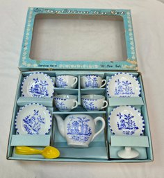 Vintage Frankonia Japanese Child's China Tea Set For 4