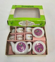 Vintage Dinsneyland Tinker Bell Tea Set Made In Japan