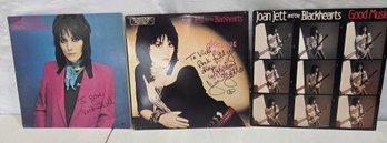 Joan Jett & The Blackhearts Vinyl Signed Album