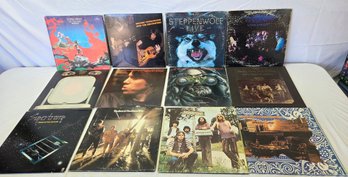 1970s Rock Vinyl #1 Uriah Heep Guess Who Sugar Loaf Stepphenwolf Crosby Stills Nash