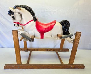 Vintage Delphos Hi-Prancer Spring Rocking Horse