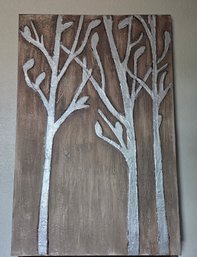 Silver Birch 3D Canvas Wrapped Tree Art