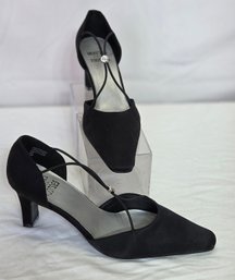 Black Mootsies Tootsies Movenisa Rhinestone Heels