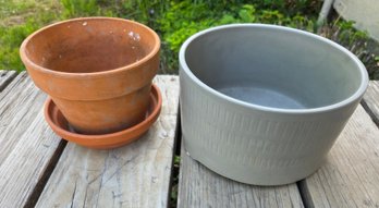 Terra Cotta & Ceramic Planter Pots