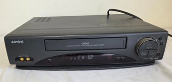 Admiral 4 Head VHS VCR