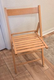 Wooden Folding Chair