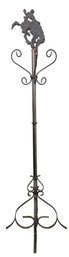 Rustic Iron Cowboy Bucking Bronco Western Horse Coat Rack