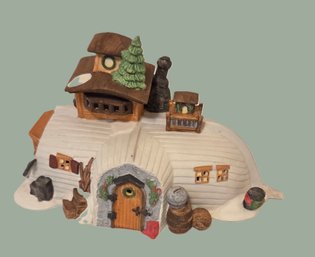 1989 Dept 56 Dickens Village Series Peccotty's Seaside Cottage