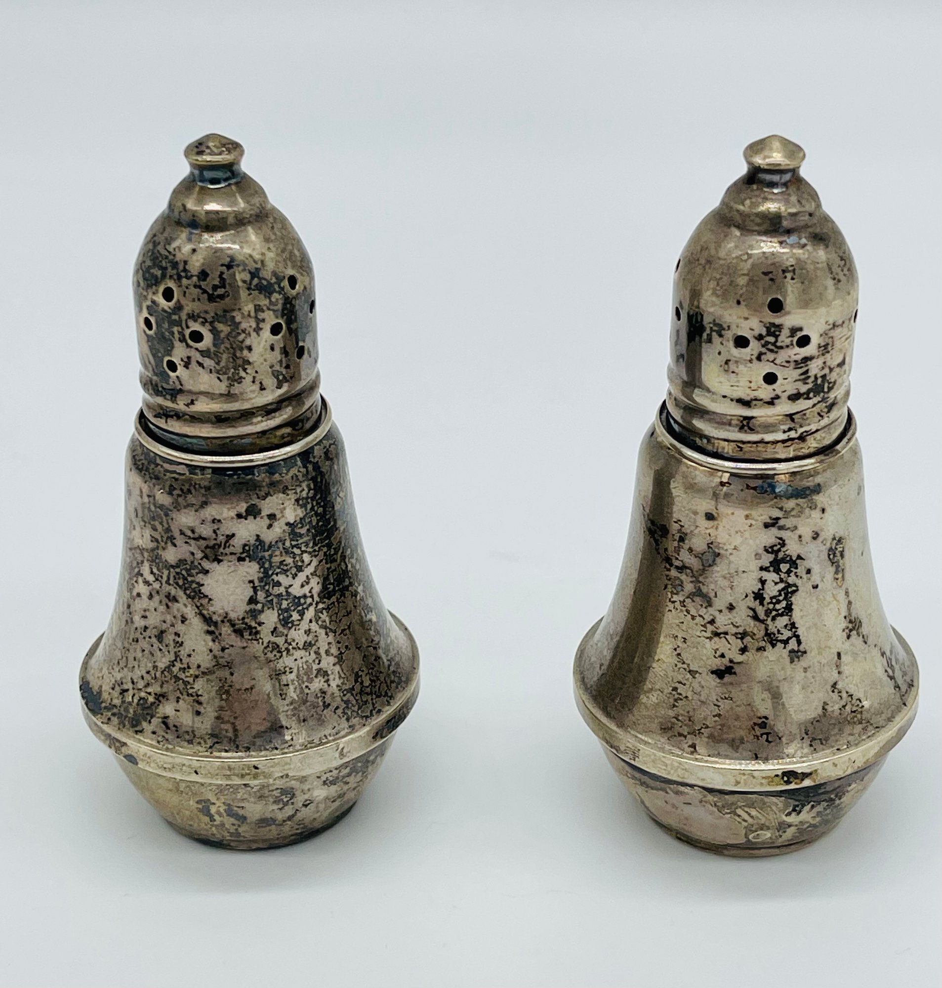Pair Duchin Creation Sterling Silver Salt & Pepper Shaker Set #2180 ...